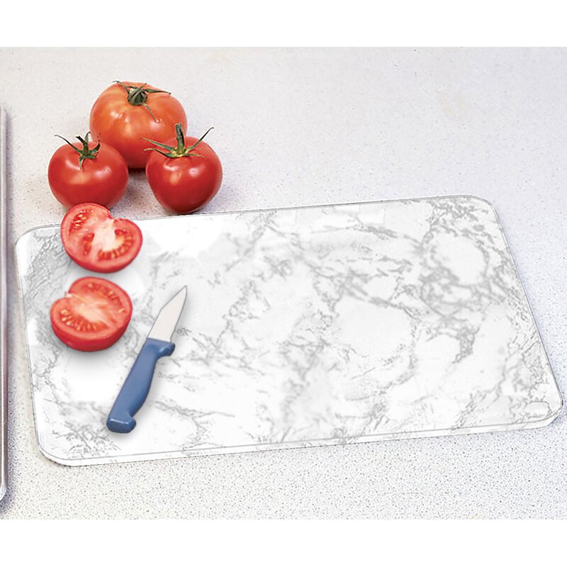 Cozyhome Cozy Home Tempered Glass Cutting Board And Reviews Wayfair